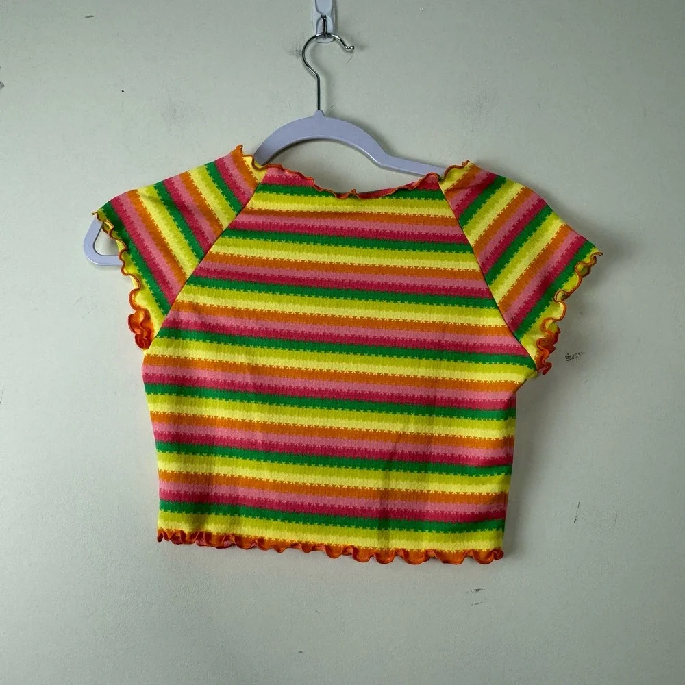 L*Space Under the Sun Wildflower Top NWOT Size Large - Picture 6 of 7